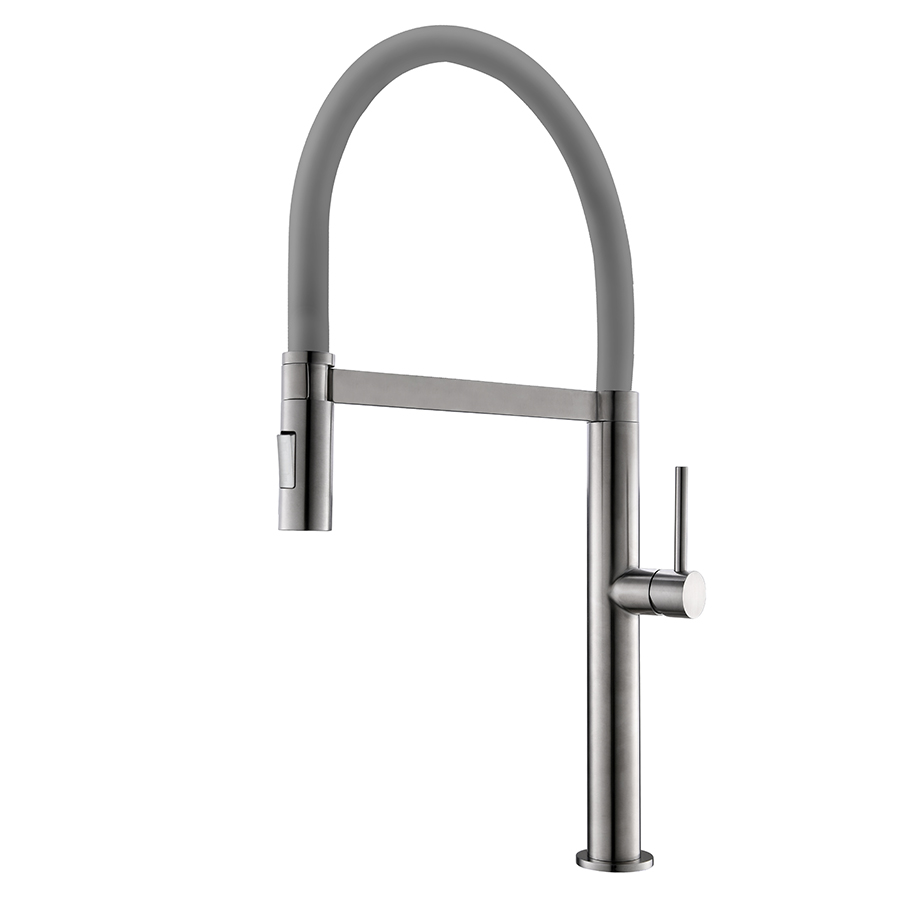 Thun 2023 Bset High End Standard Single Handle Pull down Gunmetail Kitchen Faucet Buy